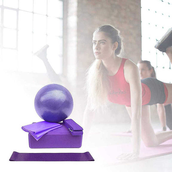 Yoga Equipment Set | Yoga Ball Blocks Set | Store & Get