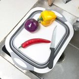 Folding Chopping Board | Silicon Cutting Board | Store & Get